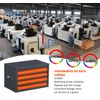 Drill Blade Distribution Cabinet Four-tier stackable drill blade storage