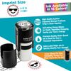 MaxMark Round Self Inking Emoji Stamp - Like - Black Ink