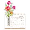 2025 Flower Base/Flower Calendar No.208