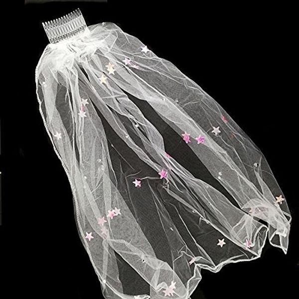 Hen Party Veil With Stars
