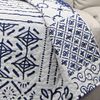 Lush Decor Monique Throw, 50 x 60, Blue, 50 by 60-Inch