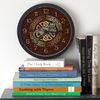 CafePress Celtic Cat 10" Wall Clock for Livingroom, Kitchen, or Office