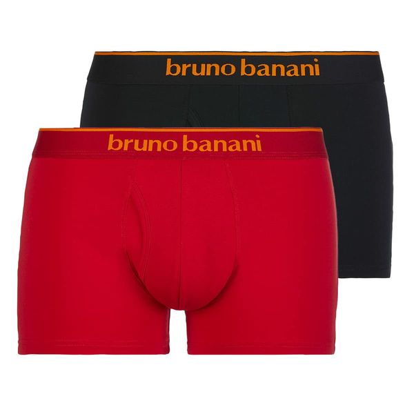 Bruno banani - Quick Access - Short/Pant - 2er Pack (XXL Schwarz/Rot)