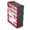 INTERTOOL Portable Storage Organizer, 18 Compartment Drawers BX08-4019