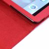 Tuff-Luv Type View Colour block Essentials Case Cover with Screen Protector for iPad Air - Red