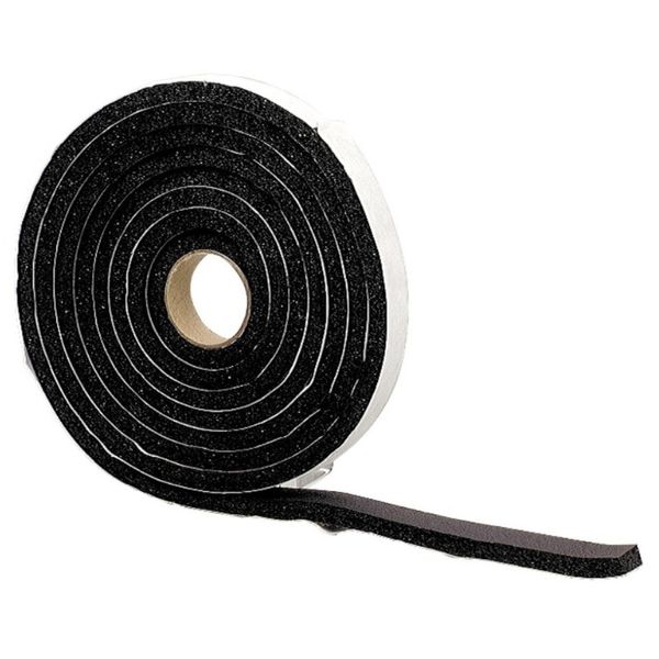 10 feet Weather Seal Strip Marine Weather Stripping Black Sponge Rubber Tape