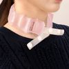 BLUEFEEL アイス ネッククーラー コンフォート 高純度PCM 首元ひんやり [ 18℃以下で凍結 ボタン式 5段階サイズ調整 シームレスフィット 暑さ対策グッズ 軽量 85g 無毒・高耐久TPU クールベルト] ピンク BLF25129 【 国内正規品 】