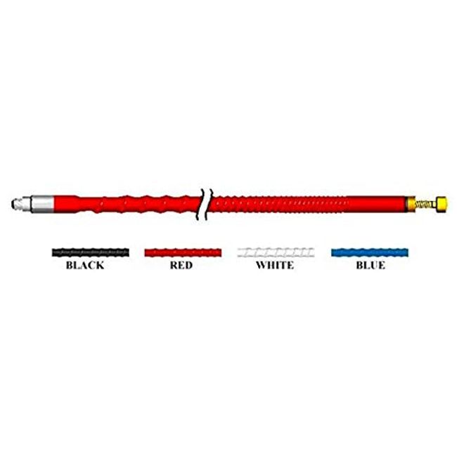 Firestik 4ft Firestik II FS Series Tunable Tip CB Antenna 900 Watts White - Firestik FS-4WH