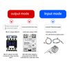 PID Temperature Controller Kit Intelligent Digital Display Automatic Temperature Control Instrument AC100‑240Vwith Alarm Outputs (72 X 72mm)