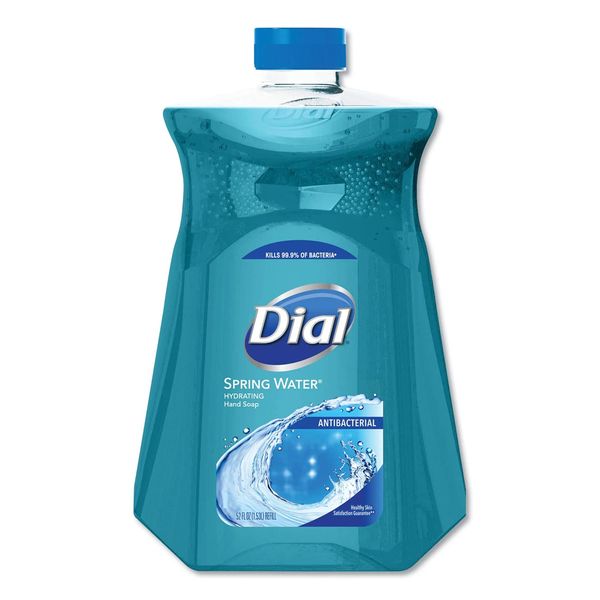 Dial Antibacterial Hand Soap with Moisturizer, Spring Water Scent, 52oz.