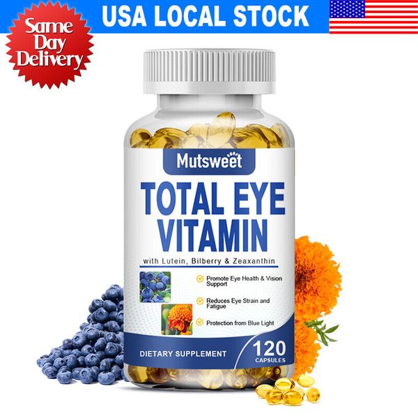 Eye Vitamins with Lutein and Zeaxanthin -Premium Eye Protection Formula Softgels