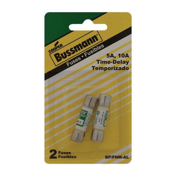 Bussmann BP/FNM-AL 10A 250V Cartridge Fuse Assortment 13/32 in. (Pack of 2)