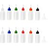 12 Pcs 1 Ounce Precision Tip Applicator Bottles, 30ML Needle Tip Glue Bottles fo