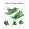 Tractor Bucket Protector 2PCS Heavy Duty Bucket Edge Protectors (Green)
