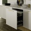 goldenwarm 20 Pack Gold Drawer & Cabinet Knobs - Brushed Brass Cupboard Knobs Square Single Hole Gold Handles Stainless Steel