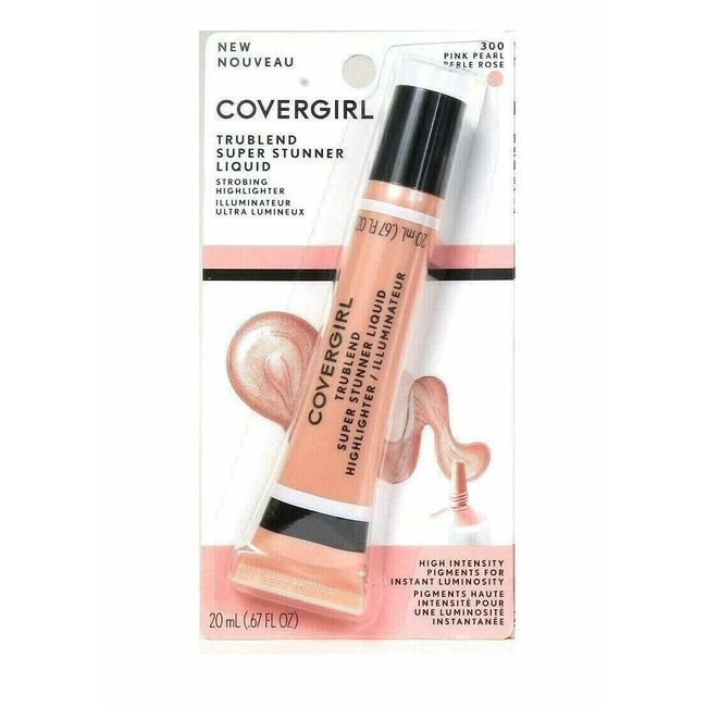 COVERGIRL TruBlend Super Stunner Liquid Strobing Highlighter 300 Pink Pearl