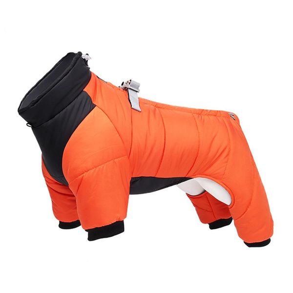 Winter Warmth Thicken Dog Jacket: Cozy And Stylish Four-Legged Attire - Orange / S