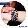 Beadalon Memory Wire Assortment Pack 4-Size Silver Plated, 1/2-Ounce