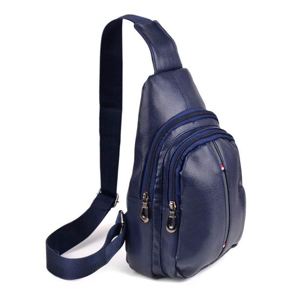 WESTEND Small Crossbody Leather Sling Bag with Adjustable Strap - Travel Small Daypack