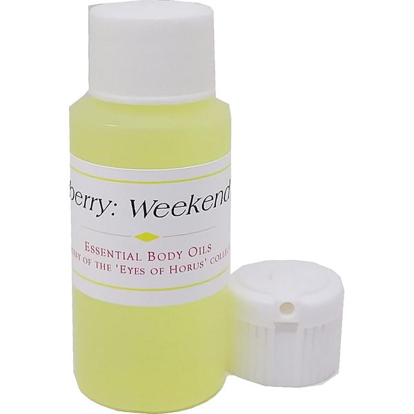 Barnberry: Weekend - Type For Women Scented Body Oil Fragrance [Flip Cap - Lavender - 1 oz.] - ID#24619