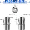 5/8” Heim Joints Rod End Kit, 750” Chromoly Left &Right Hand Thread Suspension