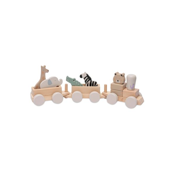 Jollein 117-001-67090 Wooden Train