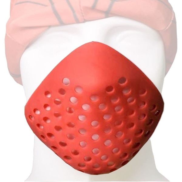 3D Mask Inner Bracket for Comfortable Mask Wearing-Internal Support Holder Frame for Balaclavas-Reusable Silicone Face Shell for Cosplay -Lower Half Face Protective Mask for Airsoft/Paintball/BB Gun