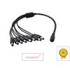 1 to 8 Power Splitter Adapter Cable for CCTV Surveillance Security Camera 12V DC