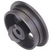 LEOFOTO TP-75 Aluminum Flat Plate 3/8" Stud Adapter for Tripod, Grey, Wall Mount