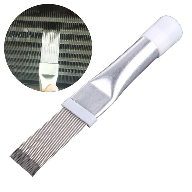 4pcs Air Conditioner Condenser Fin Cleaning Brush and Comb Set Fin