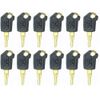 12PCS Keys Compatible with CAT Caterpillar Heavy Equipment Ignition Key 5P8500