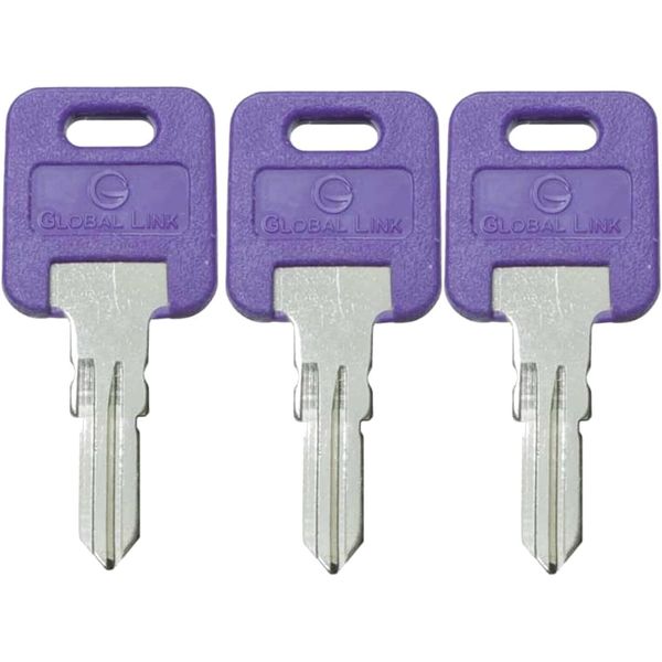 3 Pack of Global Link RV Keys Select Your Key Code (G377)