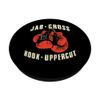 Jab Cross Hook Uppercut Kickboxen PopSockets mit austauschbarem PopGrip