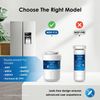 Waterdrop Plus MWF® Refrigerator Water Filter, Replacement for GE®MWF®, 2 Pack
