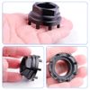 Nihoodering Lockring Tool Bottom Bracket Cup Tool 8-Tooth Splines Bottom Bracket Tool for Bicycles Motorcycles ETC