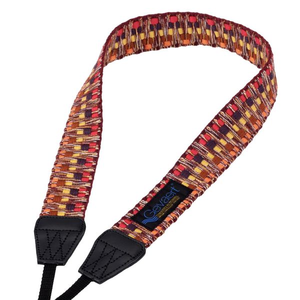 Gevaert VGV-003 Camera Strap, Vivid Shaggy Red