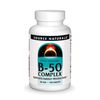 Source Naturals B-50 Complex 50 mg B-Vitamins For Energy Production Support - 100 Tablets