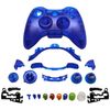 OSTENT Ersatzgehäuse Shell Buttons Kit kompatibel für Microsoft Xbox 360 Wireless Controller - Farbe Blau