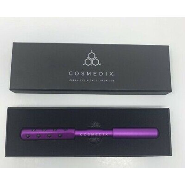 Cosmedix Purple Facial Body Massage Roller Skin Care Tool Reduce Puffiness