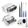 RongZy HDMI Port Socket for XBOX Series S Replacement HDMI Port Interface Connector Socket Interface with Repair Tools