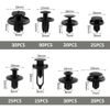 650Pcs Car Retainer Auto Fasteners Push Trim Plastic Clips Pin Rivet Bumper Kit