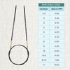 KnitPro J’Adore Cubics Fixed Circular Needles 32" 80cm | 3.25mm