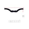 VTurboWay 2 Pack Nylon Black Rope Cleat 4" Marine Grade