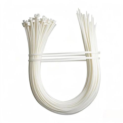 20 inch White Cable Zip Ties Heavy Duty-0.47" width, 10pcs Self-Locking Plastic Wire Ties-230lbs Strength, UV and Temperature Resistant, for Machinery, Vehicles, Farms, Cables, Pipes, Fence by Aroono