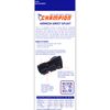 Champion Wrist Splint, Universal Fit, Maximum Support, Airmesh Fabric, Black, Medium (Left Hand)