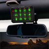 12 Gang Switch Panel, On-Off LED Touch Car Lights LED Switch Circuit Control Box