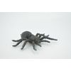 Spider Black Tarantula, Solid Rubber, Toy, Realistic Figure Model, 4" ABC16 B263
