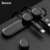 Baseus Peas Magnetischer Kabel Organizer Cable Clip Schwarz
