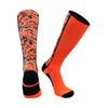 TCK Digital Camo OTC Socks (Neon Orange/Black, Small)