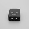 YINETTECH USB 2.0 Shared Printer USB 2.0 Peripheral Switching Adapter Box 2 Devices Share 1 Printer Scanner USB Device Hub Shared Switch